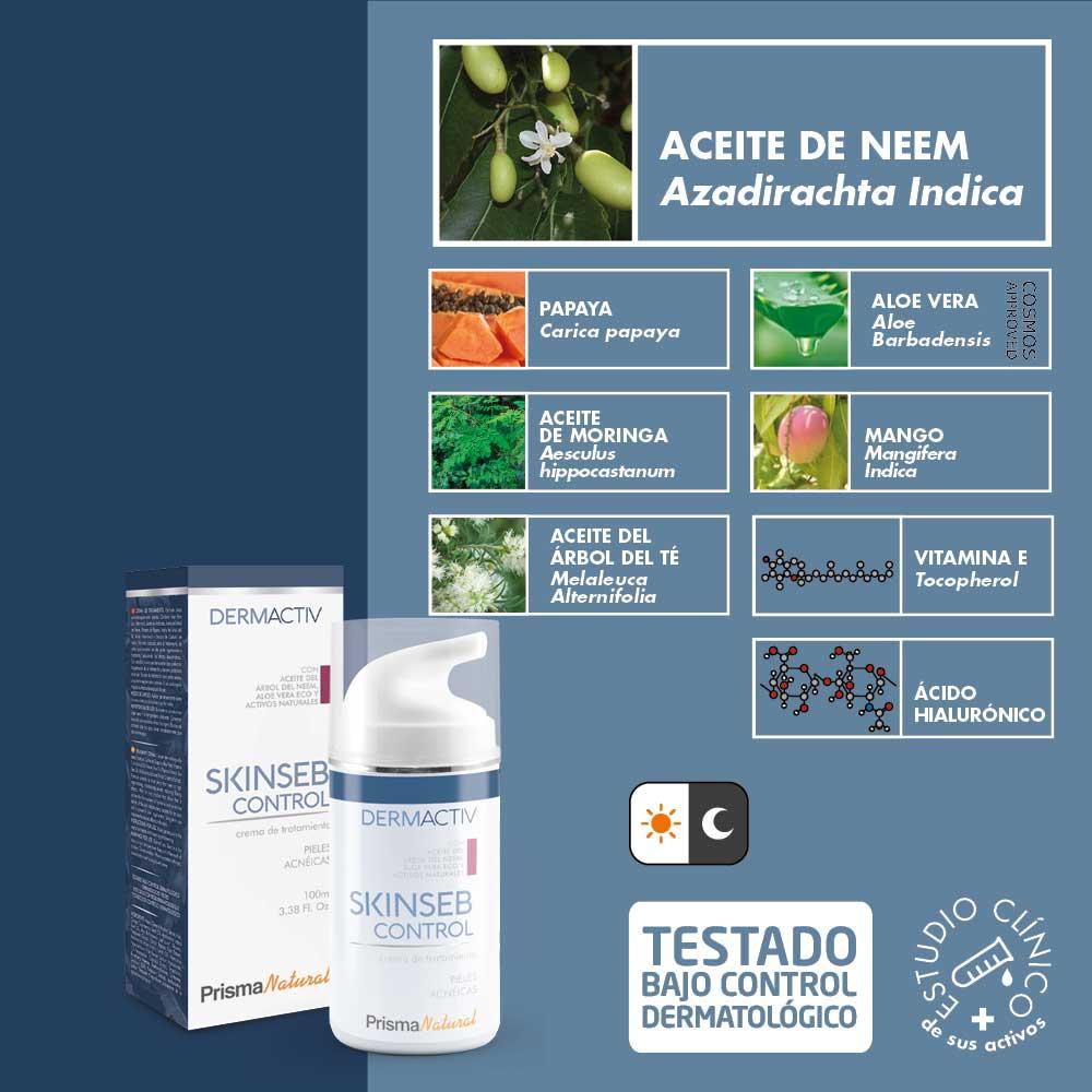 prisma natural SKINSEB CONTROL DERMACTIV Promoción trimestral