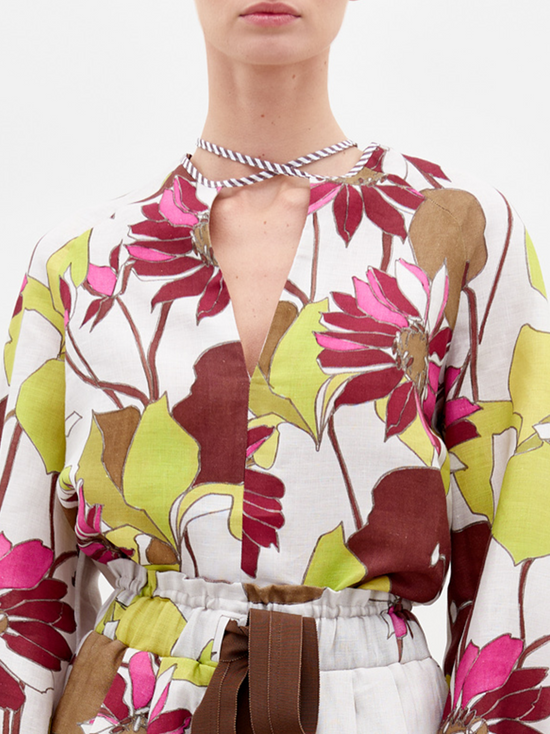silvia tcherassi Blusa Molveno Precios de Black Friday