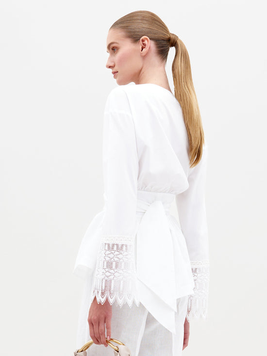 silvia tcherassi Blusa Saanvi Venta caliente