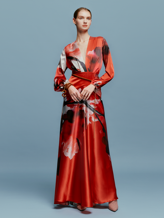 silvia tcherassi Vestido Keira Descuento