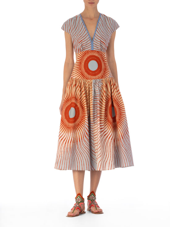 silvia tcherassi Vestido Cecile Ofertas de temporada
