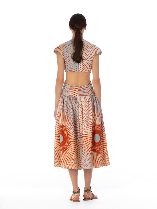 silvia tcherassi Vestido Cecile Ofertas de temporada