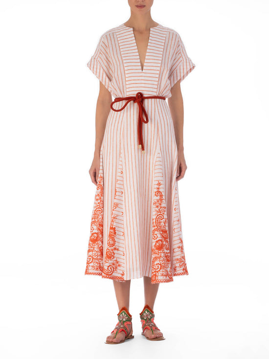silvia tcherassi Vestido Casandra Ofertas especiales