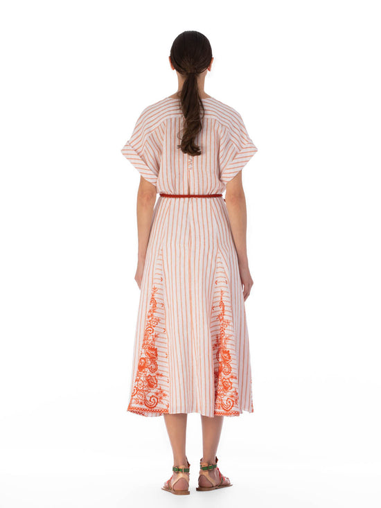 silvia tcherassi Vestido Casandra Ofertas especiales