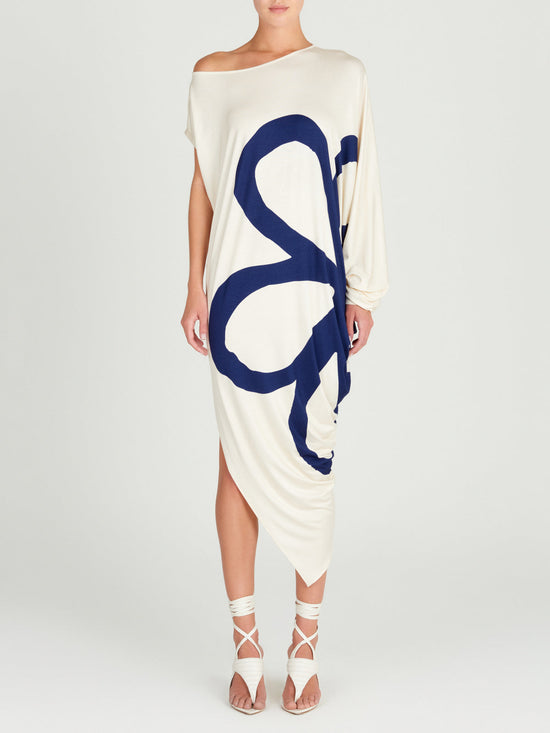 silvia tcherassi Giardini Tunic Neutral Bloom Promoción por tiempo limitado