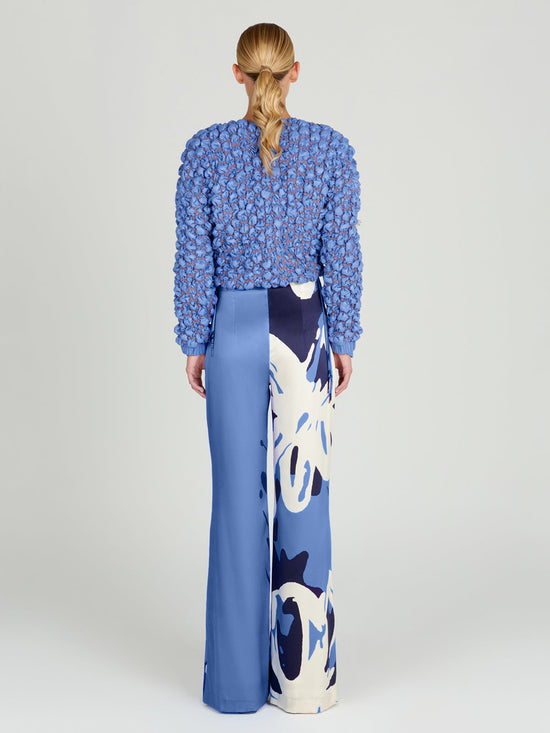 silvia tcherassi Andie Pant Celeste Bloom Superdescuento
