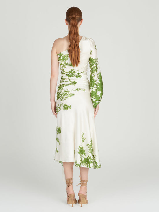 silvia tcherassi Villanova Dress Green Cyprus Libre de impuestos