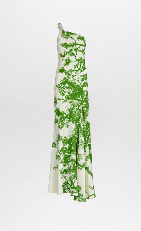 silvia tcherassi Nix Dress Green Cyprus