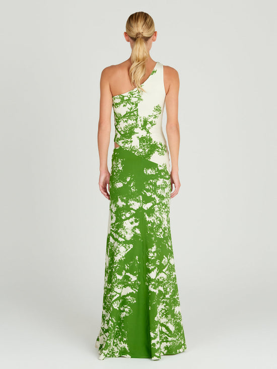 silvia tcherassi Nix Dress Green Cyprus Última moda