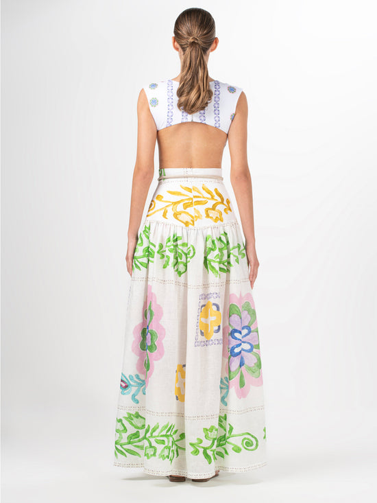 silvia tcherassi Bella One Piece Multicolor Floral Print Rebajas