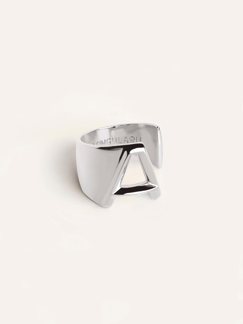 singularu Anillo Personalizado Letter Signet