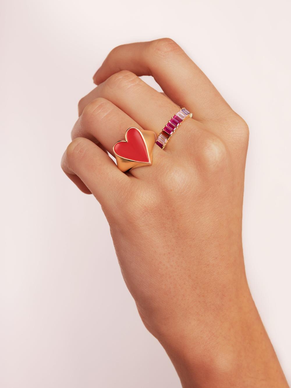 singularu Anillo Sia Berries Plata Baño Oro ÚLTIMAS EDICIONES