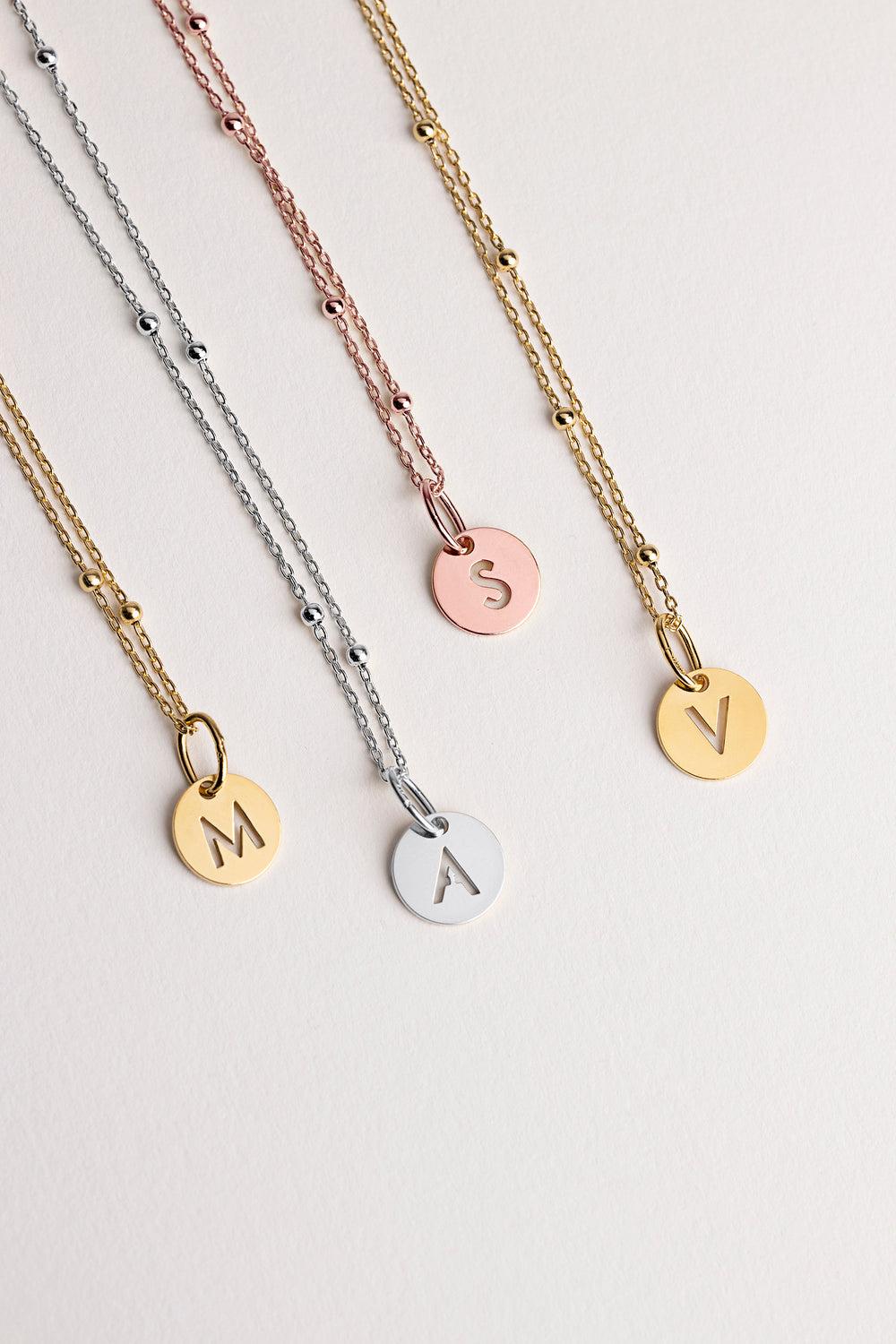 singularu Collar Mini Medallion Plata Libre de impuestos