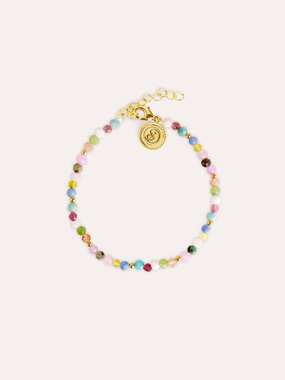 singularu Pulsera Altea Colors Acero Baño Oro