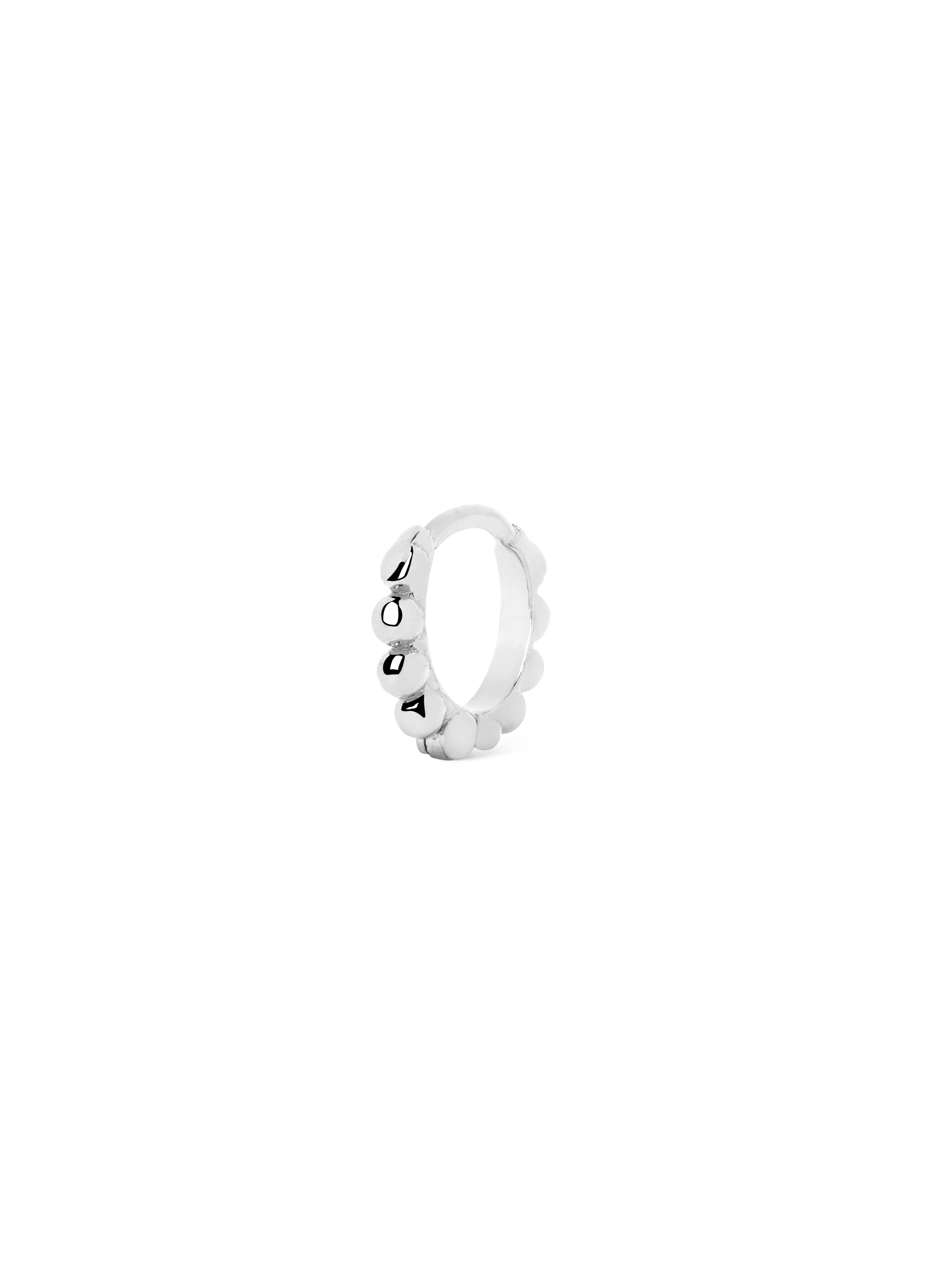 singularu Pendiente Suelto Pebbles S Plata Superdescuento