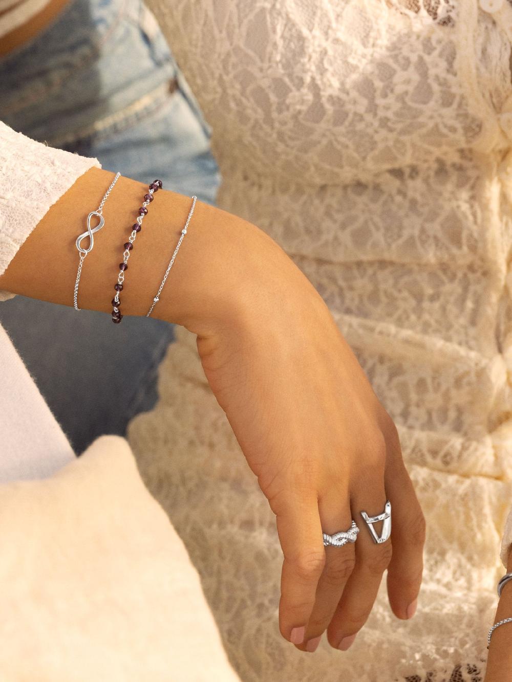 singularu Pulsera Infinito Plata Tienda