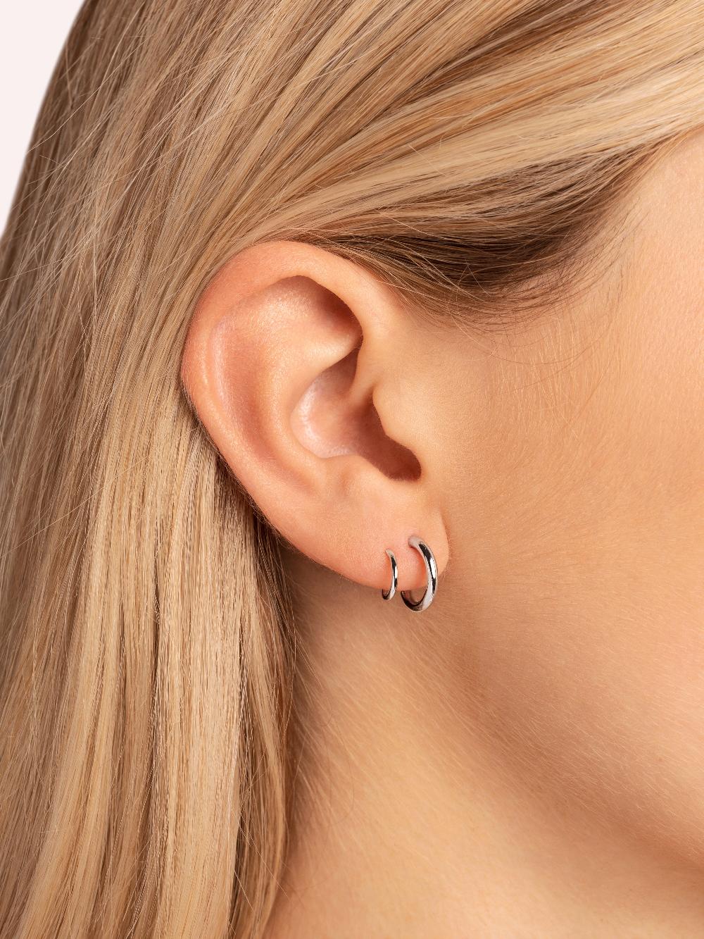 singularu Pendientes Gota Spiral Plata Solo queda un día