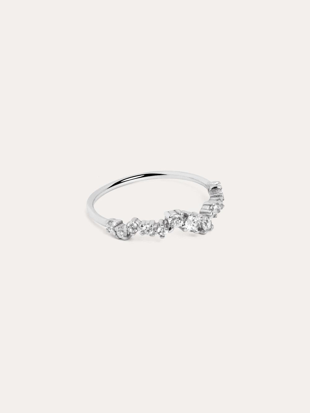 singularu Anillo Estellar Plata