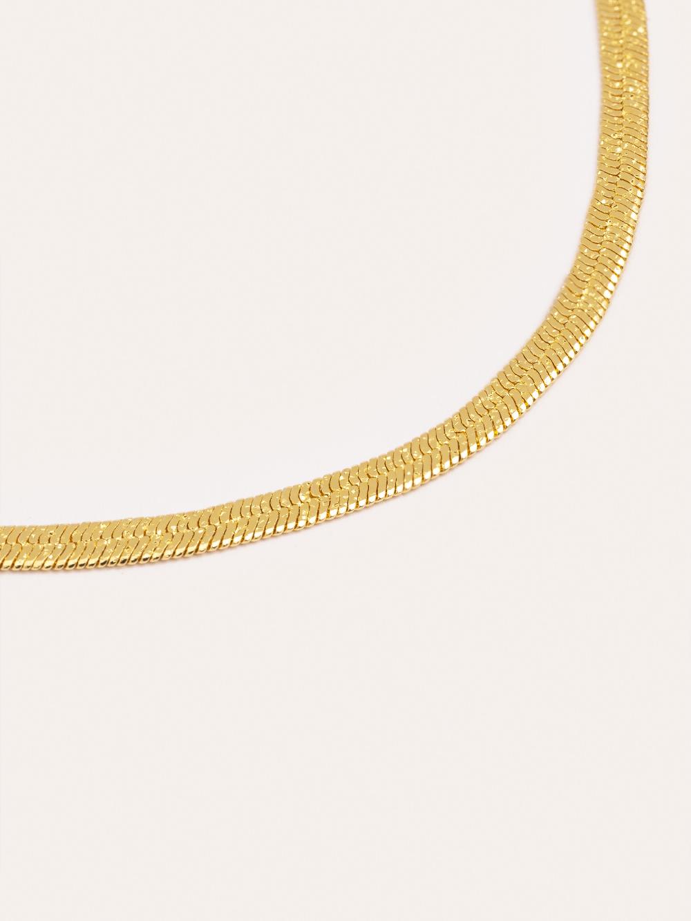 singularu Pulsera Lisse Sparkling Baño Oro Tienda