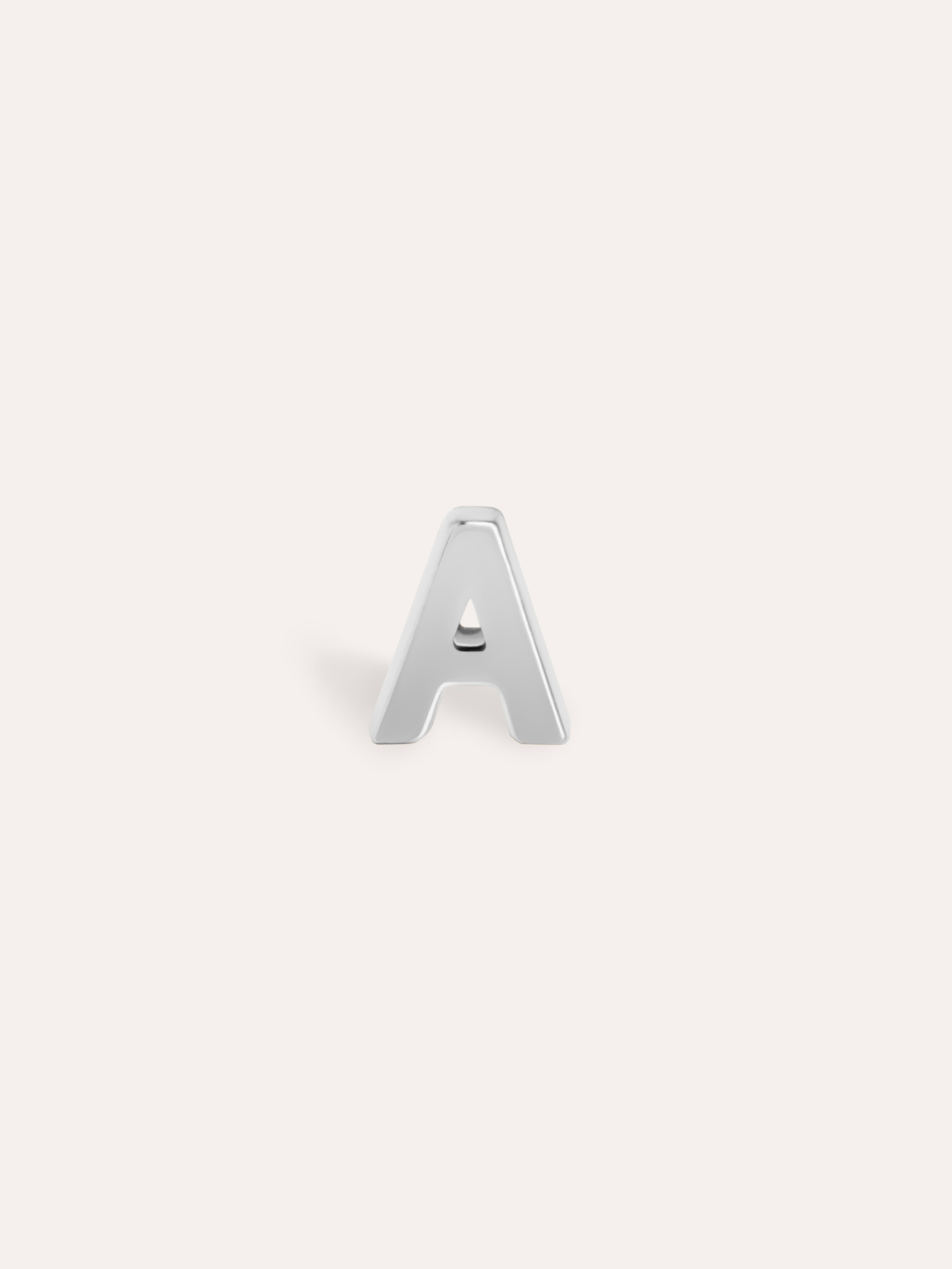 singularu Pendiente Suelto Letter Plata Promoción por tiempo limitado