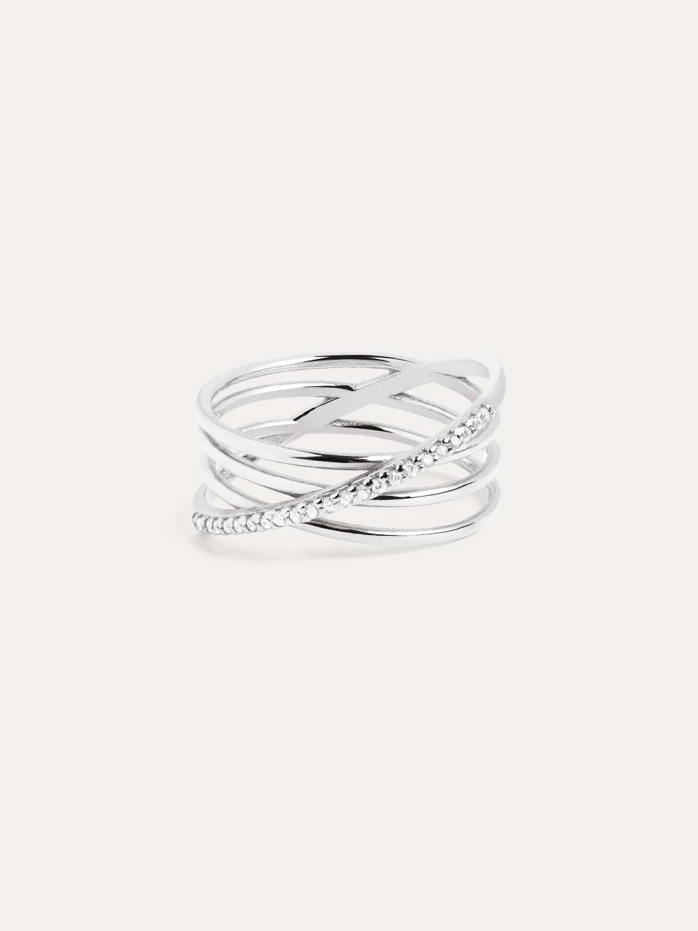 singularu Anillo Comete Plata
