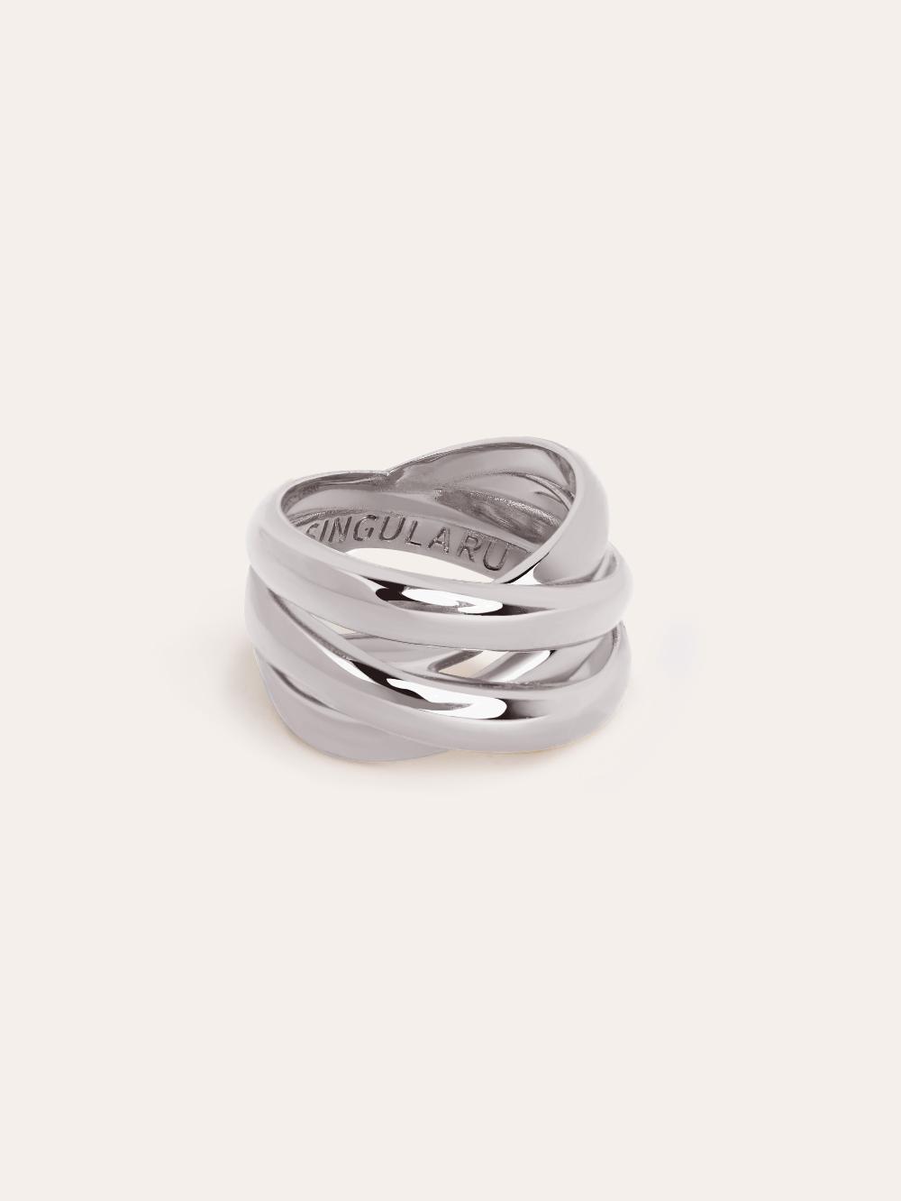 singularu Anillo Double Cross