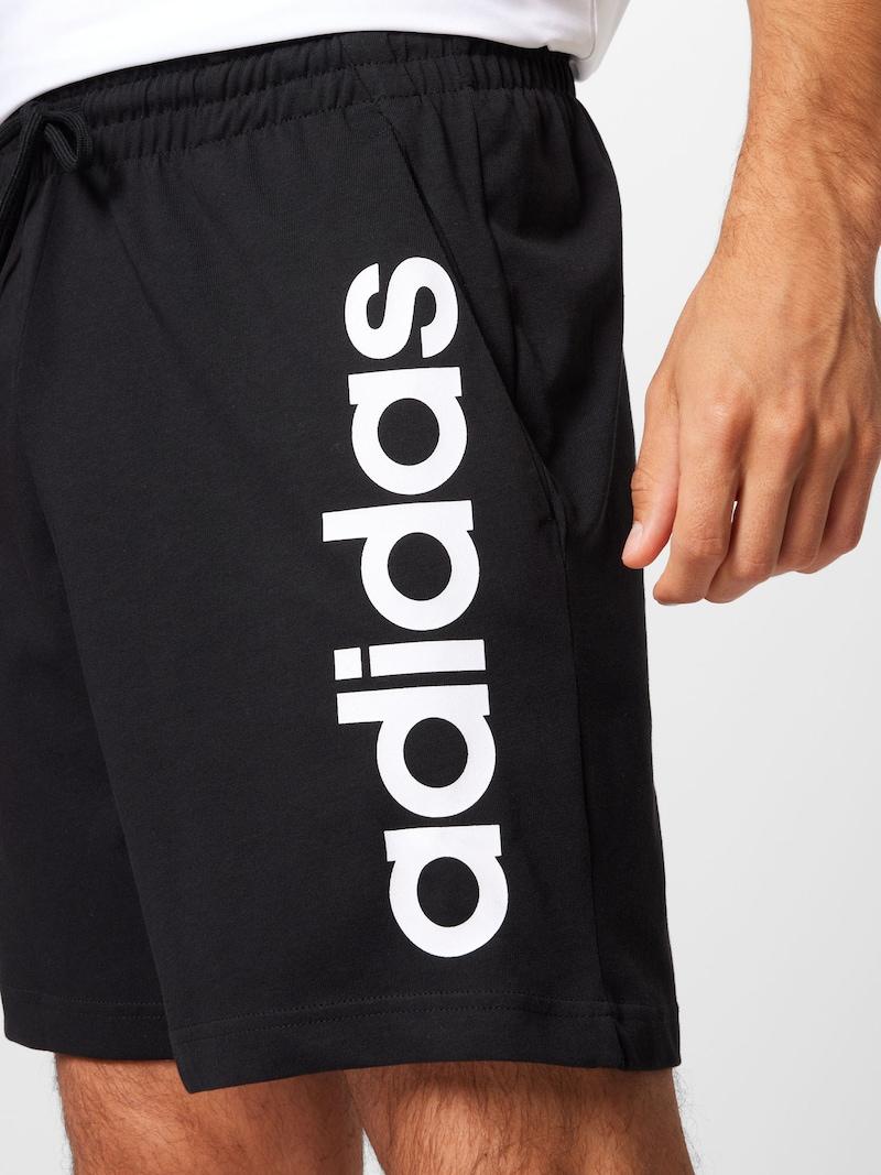sinned x about you regular Pantalón deportivo 'Essentials' ADIDAS SPORTSWEAR en Negro Envío gratis
