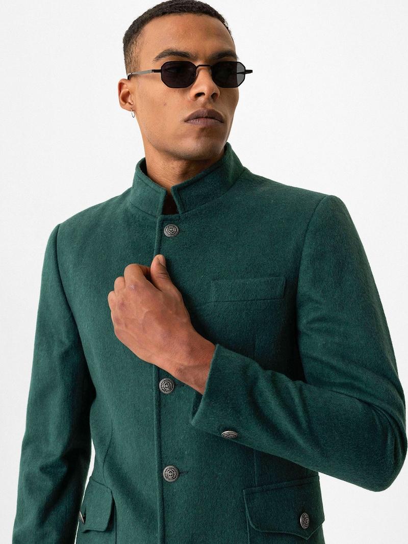 sinned x about you Chaqueta tradicional 'Harare' Antioch en Verde Verde Oscuro Precio de fábrica
