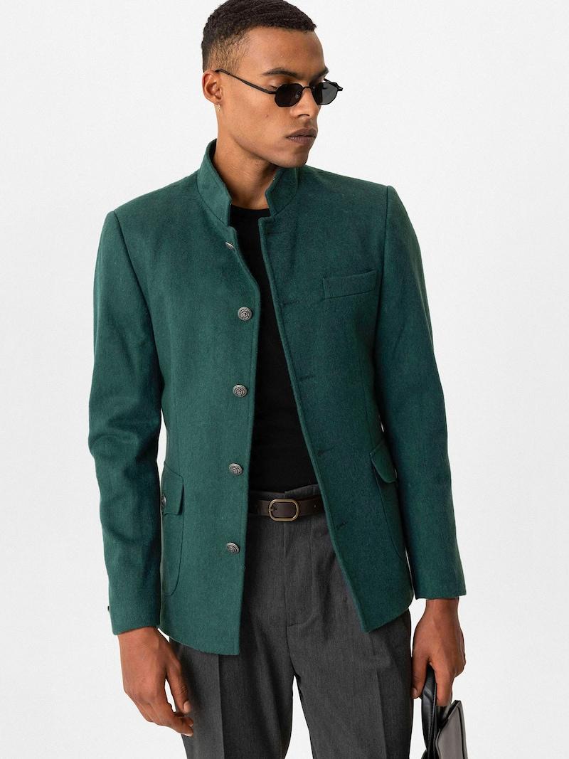 sinned x about you Chaqueta tradicional 'Harare' Antioch en Verde Verde Oscuro Precio de fábrica