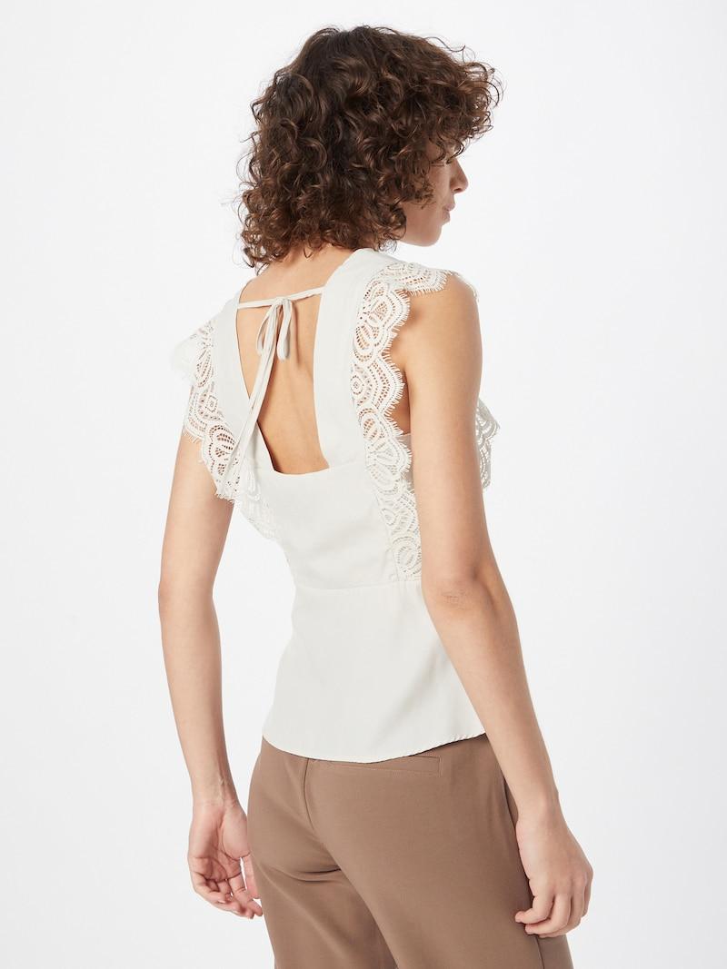 sinned x about you Camiseta 'Pearl' ABOUT YOU en Crema Grandes ahorros