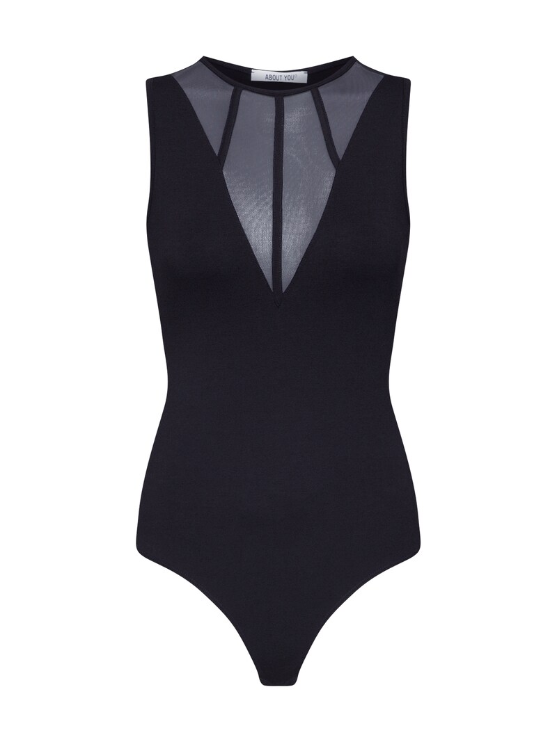 sinned x about you Body camiseta 'Phyllis' ABOUT YOU en Negro