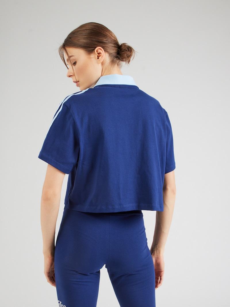 sinned x about you Camiseta ADIDAS ORIGINALS en Azul Azul Claro Outlet