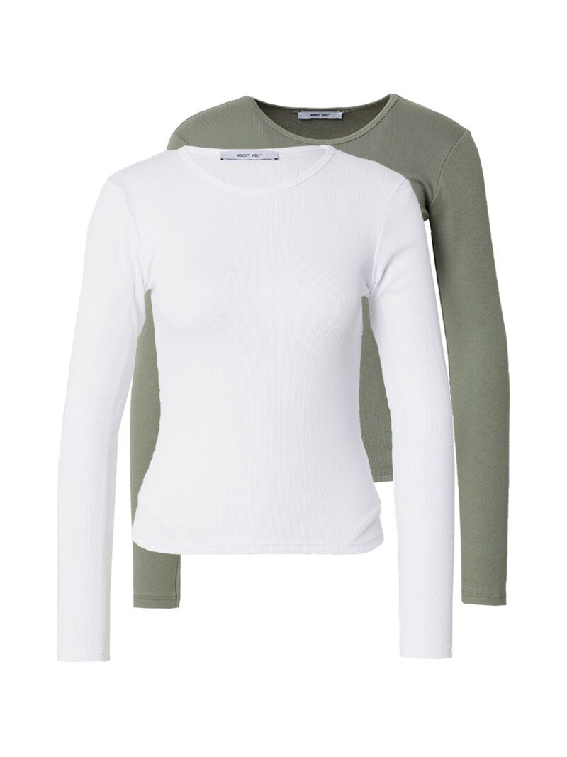 sinned x about you Camiseta 'Insa' ABOUT YOU en Menta Blanco