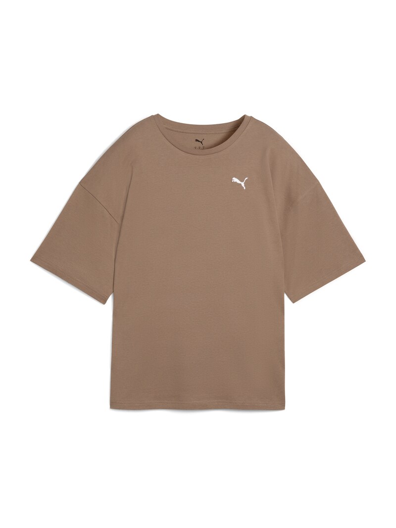 sinned x about you Camiseta talla grande 'WARDROBE ESS' PUMA en Taupe