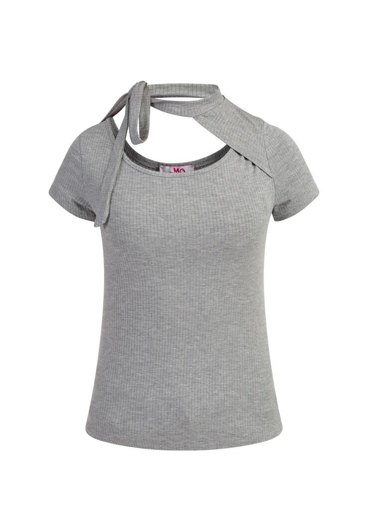 sinned x about you Camiseta MYMO en Gris Moteado
