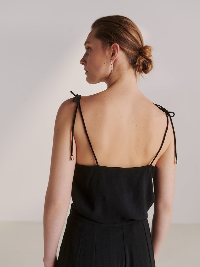 sinned x about you Top 'Joana' Guido Maria Kretschmer Women en Negro COMPRAR AHORA