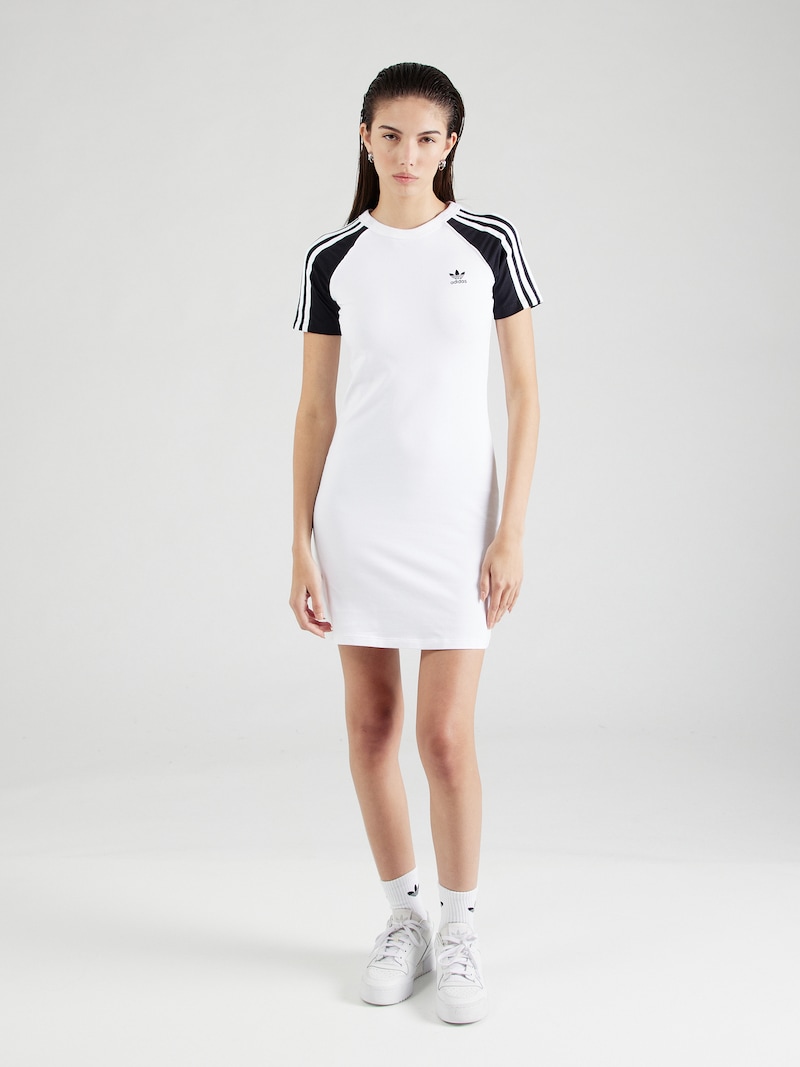sinned x about you Vestido ADIDAS ORIGINALS en Blanco Solo queda un día