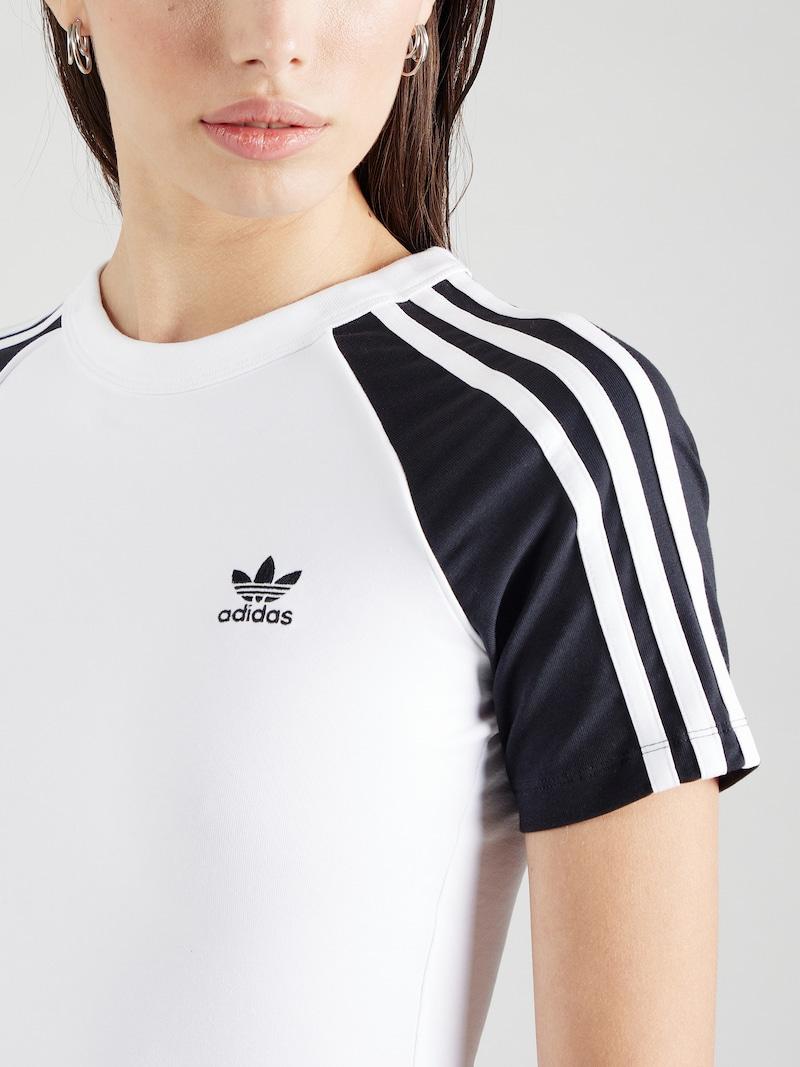 sinned x about you Vestido ADIDAS ORIGINALS en Blanco Solo queda un día
