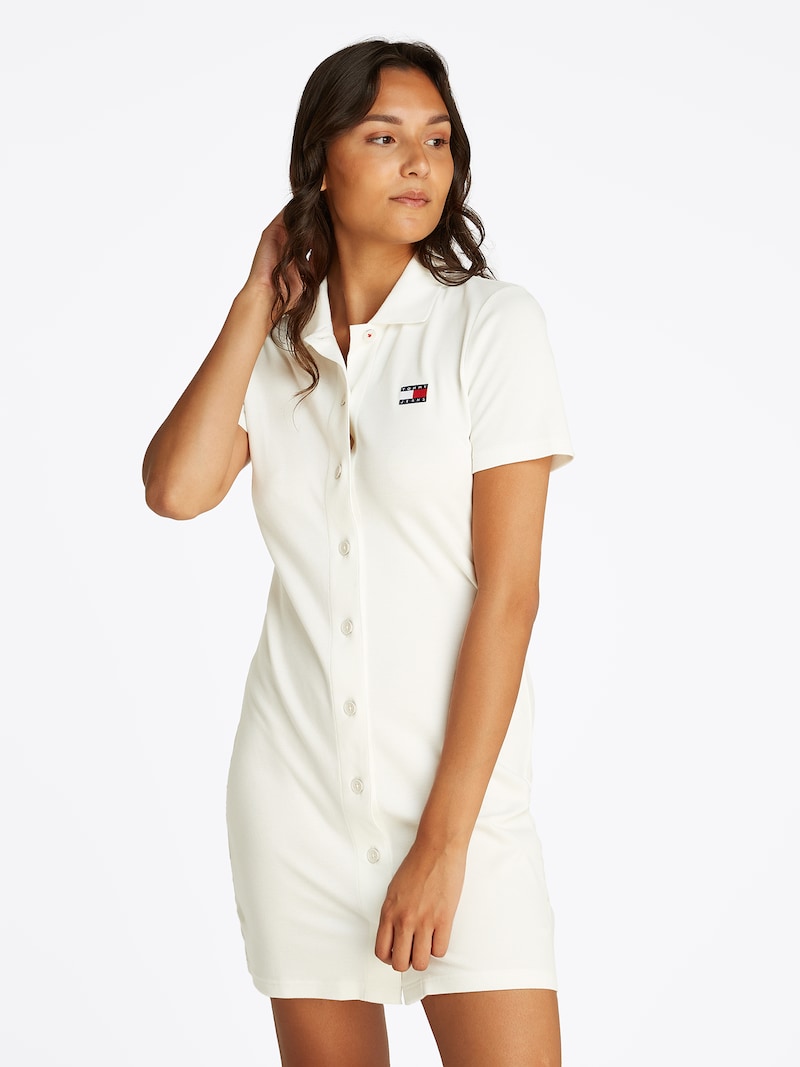 sinned x about you Vestido Tommy Jeans en Blanco En oferta