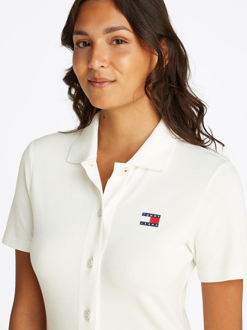sinned x about you Vestido Tommy Jeans en Blanco En oferta
