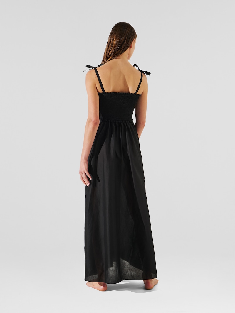 sinned x about you Vestido de playa Karl Lagerfeld en Negro Ofertas especiales