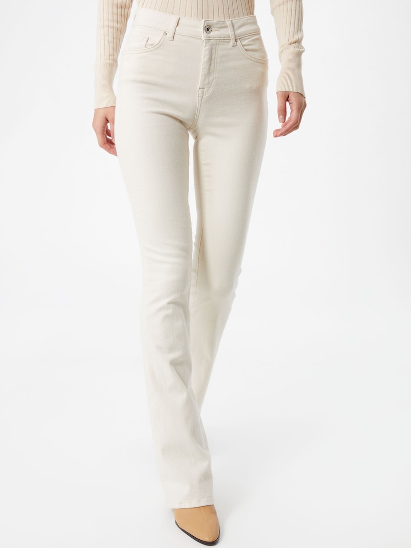 sinned x about you Bootcut Vaquero ONLY en Blanco Denim Rebajas baratas