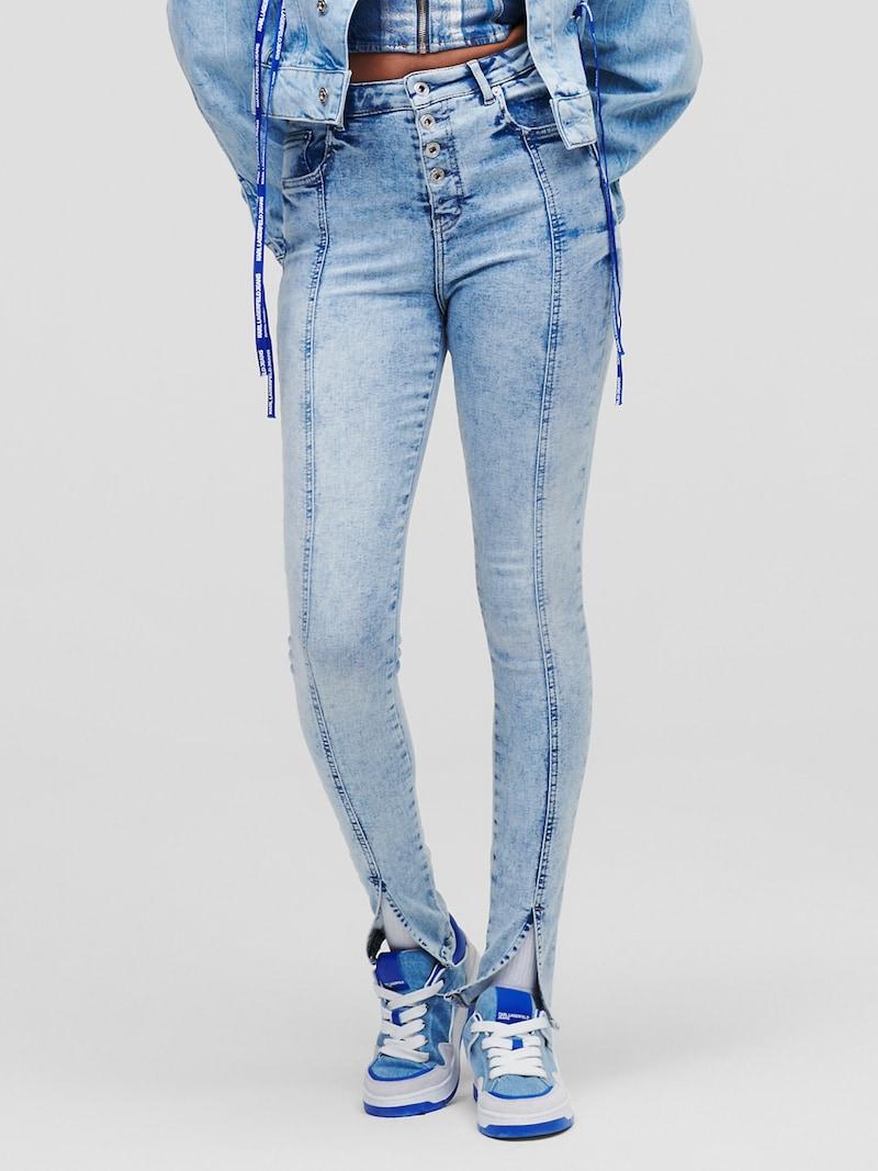 sinned x about you Skinny Vaquero KARL LAGERFELD JEANS en Azul Claro Los más vendidos