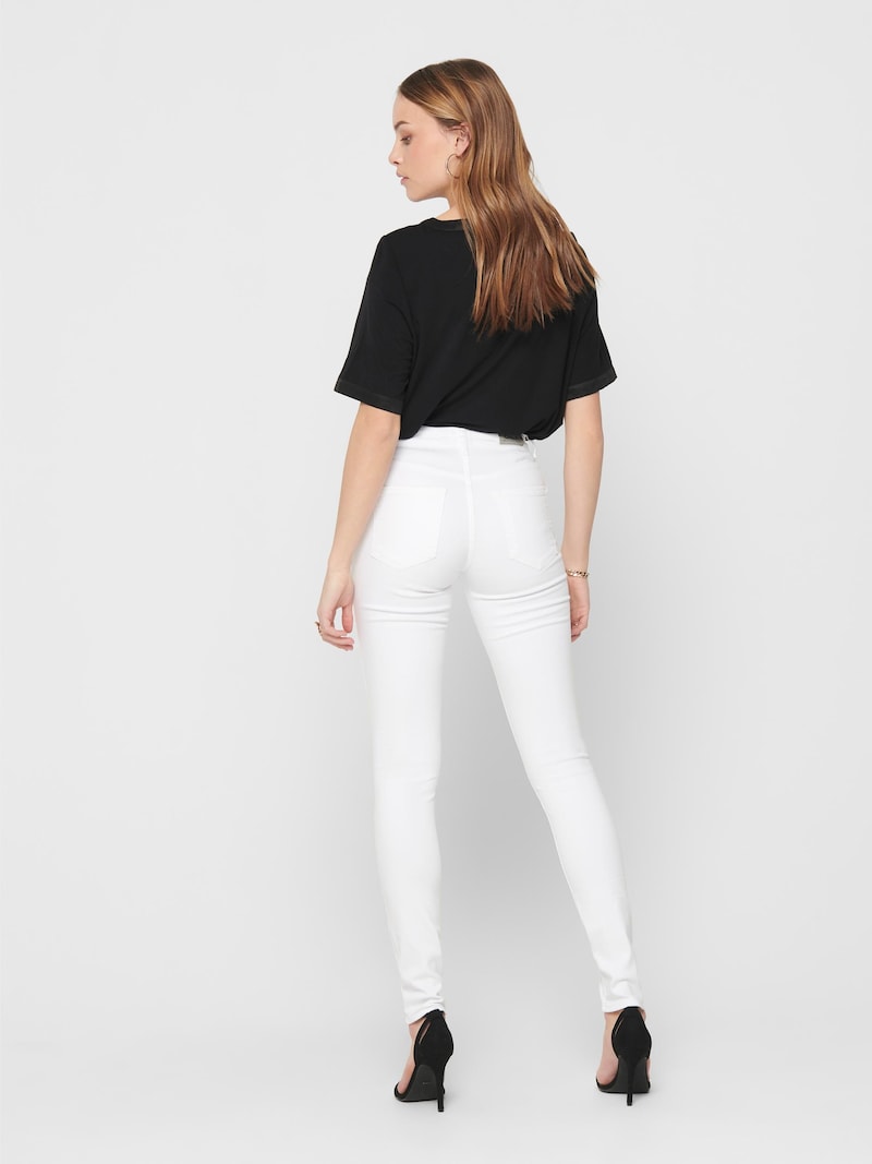 sinned x about you Skinny Vaquero 'ONLBlush' ONLY en Blanco Denim Descuento