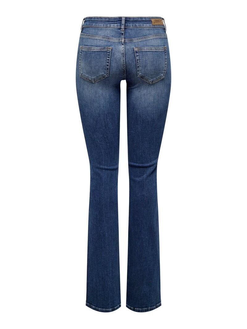 sinned x about you Acampanado Vaquero 'Blush' ONLY en Azul Denim Tienda