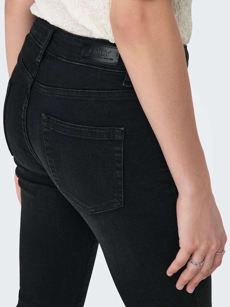 sinned x about you Acampanado Vaquero 'ONLBlush' ONLY en Negro Denim Mejor oferta