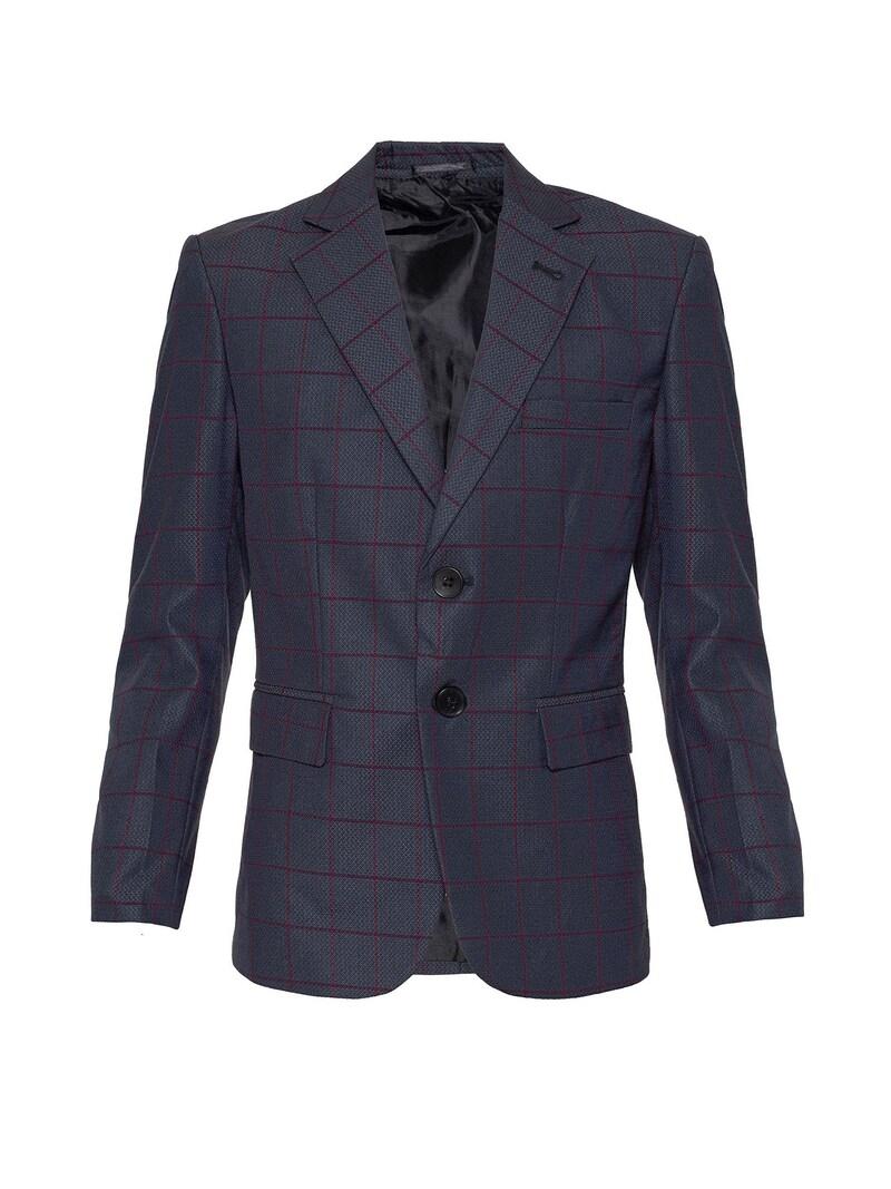sinned x about you Ajuste estrecho Chaqueta de traje Daniel Hills en Azul Oscuro