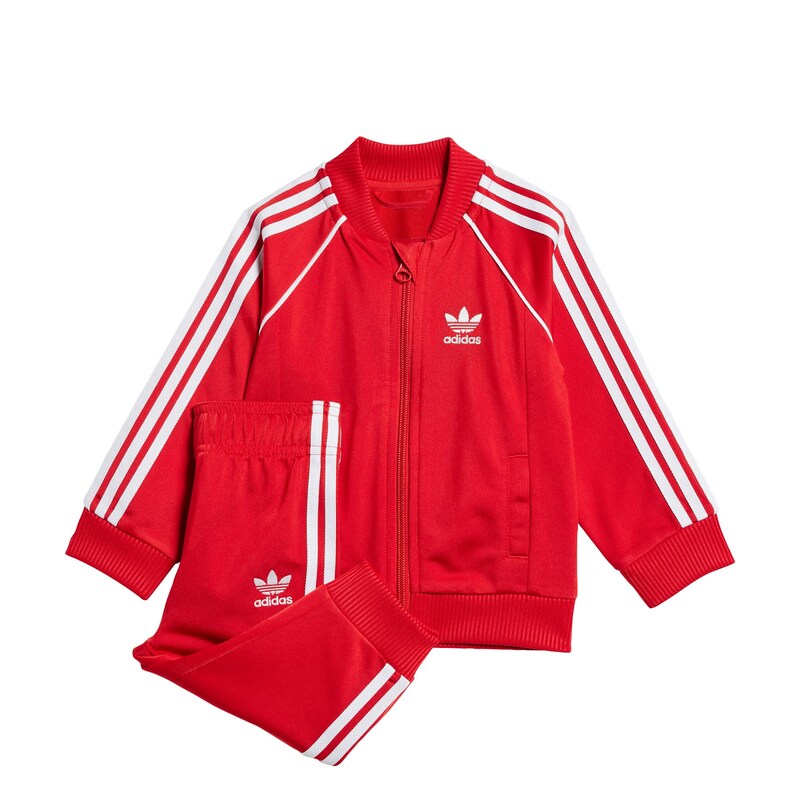 sinned x about you Ropa para correr 'Adicolor' ADIDAS ORIGINALS en Rojo Liquidación