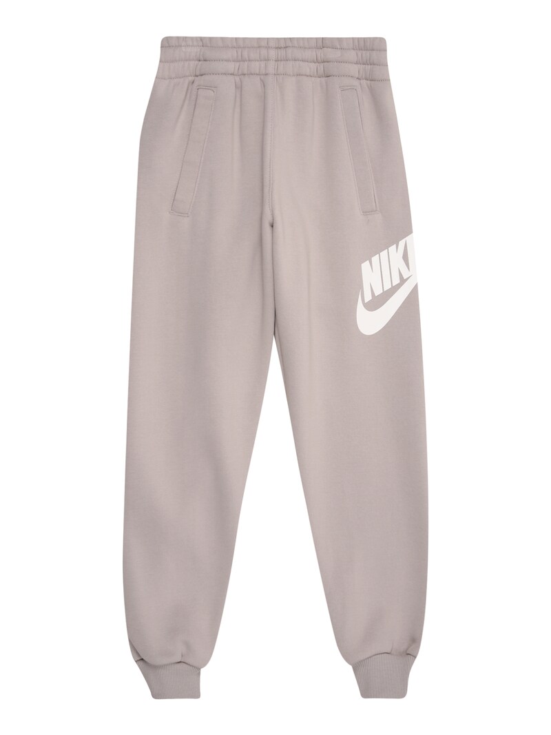 sinned x about you Tapered Pantalón 'CLUB FLC' Nike Sportswear en Taupe