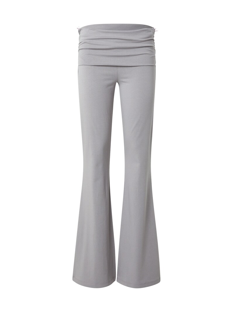 sinned x about you Acampanado Pantalón SHYX en Gris